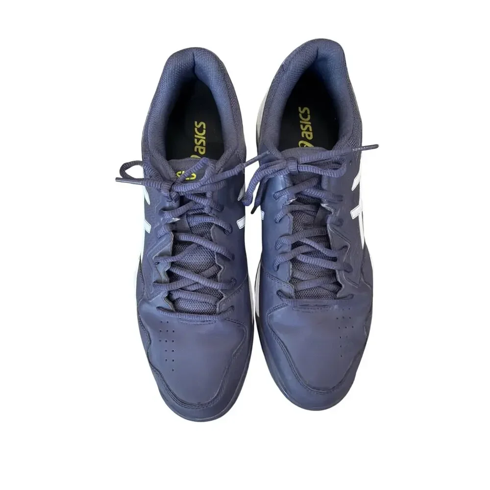ASICS GEL-Dedicate 7 Men's Tennis Shoes Steel Blue White Size 12 Athletic